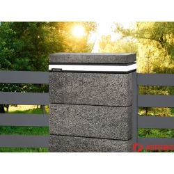 LED BLOCK 504X280x50 LIGHT STANDARD, KOLORY: antracyt, czarna, brązowa, INOX